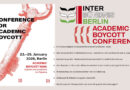 Academic Boycott Conference