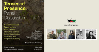 Tenses of Presence – A conversation with Gazan authors