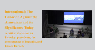 Zeit zu reden international: The Genocide Against the Armenians and its Significance Today