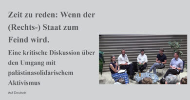 Zeitzureden: Wenn der (Rechts-) Staat zum Feind wird