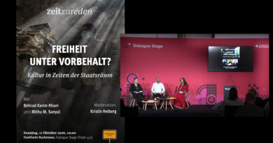 Zeit zu reden: Freiheit unter Vorbehalt?